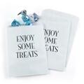 Hortense Hewitt Enjoy Some Treats Treat Bags, White - Blank 42276